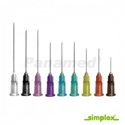 Simplex Disposable Needles, 100's